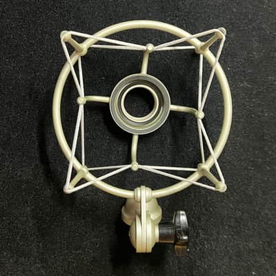 Neumann AE 1 Elastic Suspension Mount For M 103 & M 147 Microphone - Nickel   NEVER USED. image 1