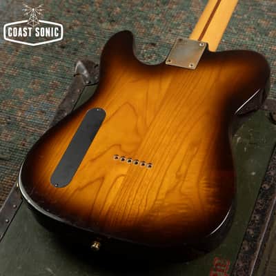 1992 Fernandes TE-85 Telecaster Active Pickups made in Japan Rare Brown Burst Finish image 10