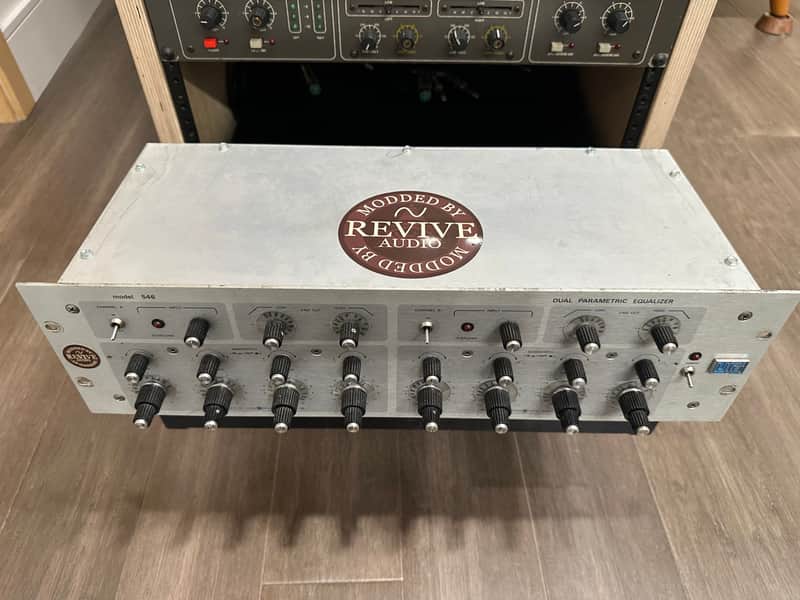 Urei 546 Dual Channel Parametric EQ - Modded by Revive Audio image 1
