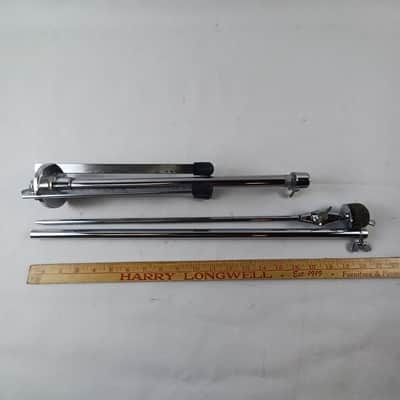 Ludwig#S270 Flat-Base Standard Model Cymbal Floor Stand Vintage 70s Chrome Flush image 12