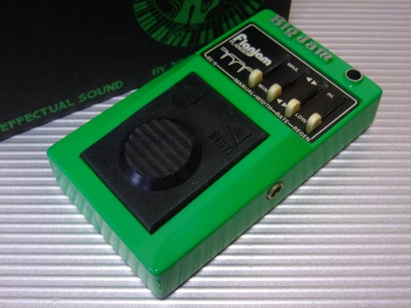 Multivox Big Jam Flanjam Flanger SE-5 w/ Original Box & 100V PSU image 1