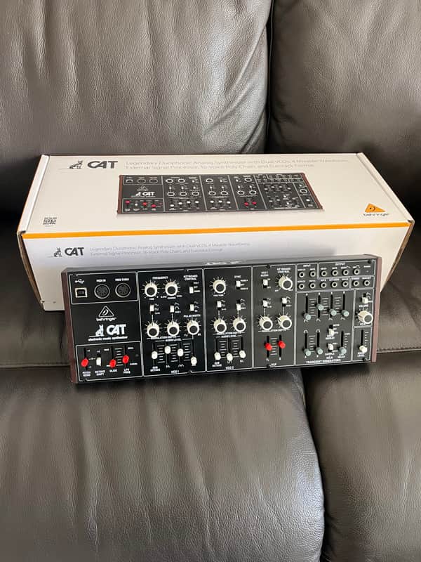 Behringer Cat Duophonic Analog Synthesizer 2020 - Present - Black image 1