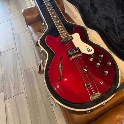 2021 Epiphone Riviera Electric Guitar with Hard Shell Case (USED) image 11