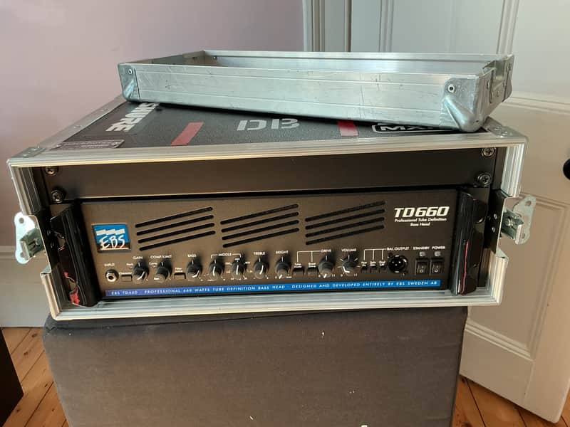 EBS TD660 Professional 660W Tube Definition Bass Head 2017 image 1