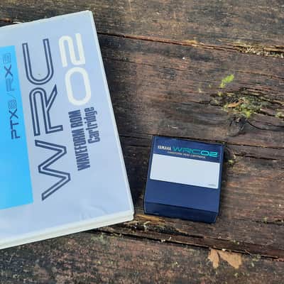 Yamaha RX5 WRC02 Jazz & Fusion ROM Waveform Sample Cartridge