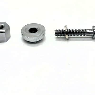 Ludwig P-1988 Hex Nut Insert, P-1986 Hex Bushing and Drum Key Bolt w/Washer NOS - OPEN BOX image 1