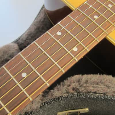 Picador 000-18 Acoustic Guitar Near Perfect Condition with Hard Shell Case Circa-1970s-Natural image 21