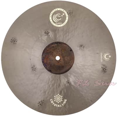 Ephesus Cymbals Crystal Line Series 3pc 16" Crash / 20" Ride / 14" Hi-Hat Cymbal Set image 3