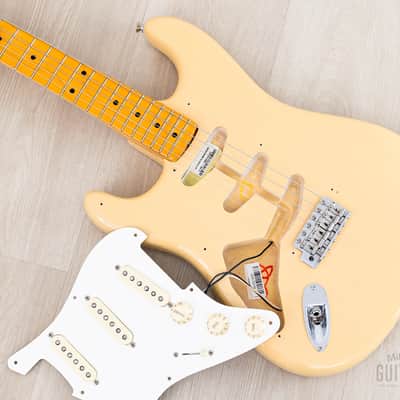 2022 Fender American Vintage II ‘57 Stratocaster Left-Handed Vintage Blonde w/ Case, Hangtags, COA image 24