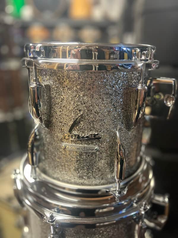 Sonor VINTAGE SERIES 8x8” 2020’s - SILVER SPARKLE image 1