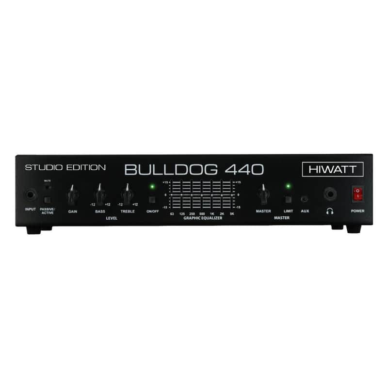 Hiwatt Bulldog 440 Studio Bass Amplifier Head *USA Small Business* image 1