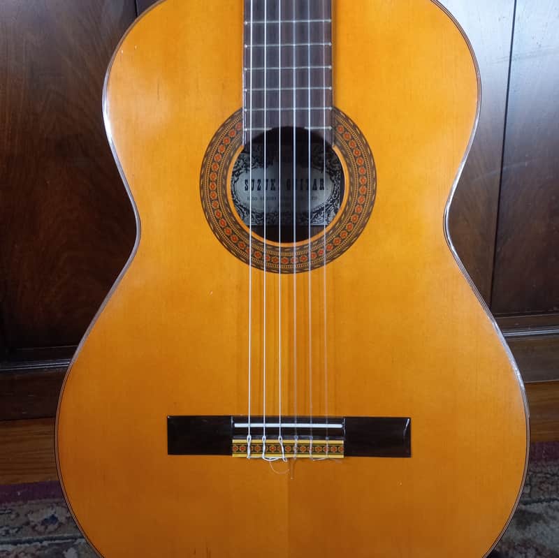 Vintage 1970s Kiso Suzuki No. 70 Classical Guitar - Made in Japan