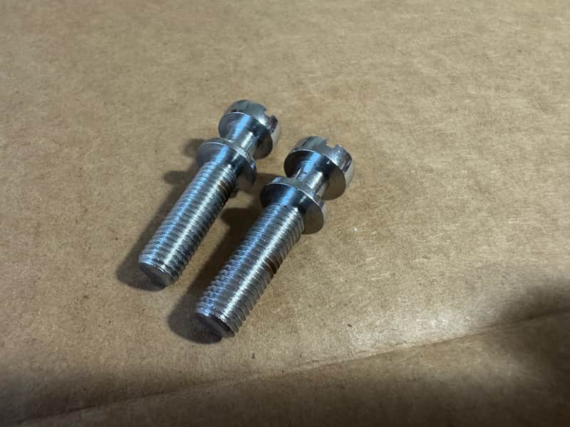 Gibson Vintage 1960's Gibson Chrome Long Tailpiece Studs Les Paul ES SG 1965 1966 1967 1968 1960's image 1