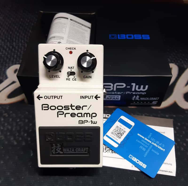 Boss BP-1W Booster / Preamp Waza Craft FEB 2025 w BOX image 1