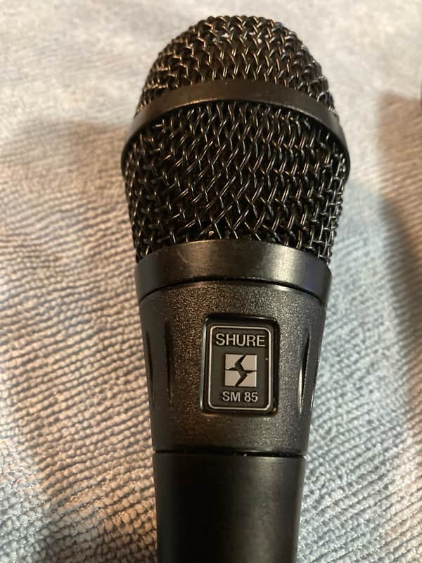 Fantastic Shure SM85 Microphone w/ pouch. Made in U.S.A. image 1