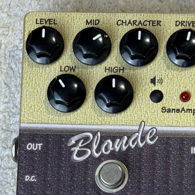 Tech 21 SansAmp Character Series Blonde V2 2010s - Blonde/Black image 1