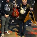 Autographed Gibson Custom Shop Murphy Lab Joe Bonamassa Signature "Amos" '58 Flying V 2024 - Antique Natural