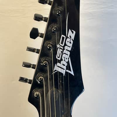 Ibanez GRG7221QA-TBB Gio with Purpleheart Fretboard 2020 - 2021 - Transparent Blue Burst image 5