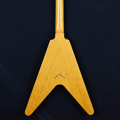 Gibson Custom Shop '59 Reissue Korina Flying V from 2003 in Natural with orinigal hardcase image 2