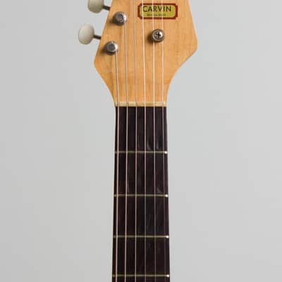 Carvin #32-SGB Solid Body Electric Guitar (1962), original black hard shell case. image 5