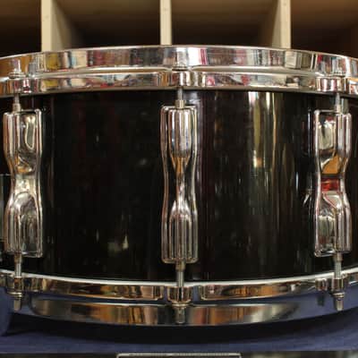 1980s Tama 6.5x14 Artstar Snare Drum in Metallic Black image 2