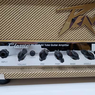 Peavey Classic 20 Mini Head 2010s - Tweed image 2