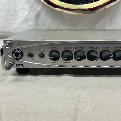 Gallien-Krueger MB800 800w Ultra Light Bass Head 2010s - Silver image 3