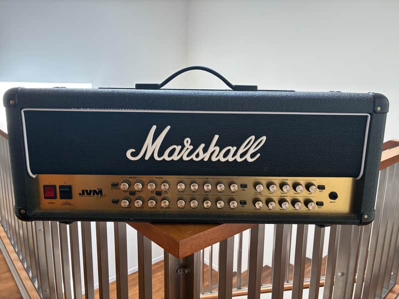 Marshall JVM410H 4-Channel 100-Watt Guitar Amp Head 2007 Black - Made in England