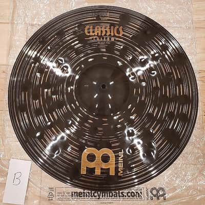 Meinl CC20DAR Classics Custom Dark 20" Ride Cymbal (B of C) w/ Video Link (Open Box Floor) image 1