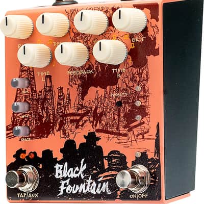 Old Blood Noise Endeavors Black Fountain Stereo Delay Effects Pedal, Terracotta image 3