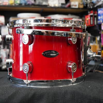 PDP LX-Series 12" Maple Tom w/ Rims Mount Bracket - Cherry Lacquer | 9x12" image 1