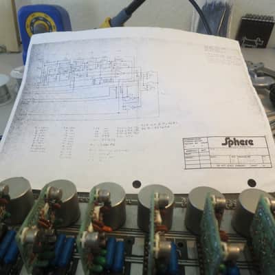 Custom Built Sphere Eclipse C - 16 Channel Preamp Rack Mic/Line Phantom Phase image 10