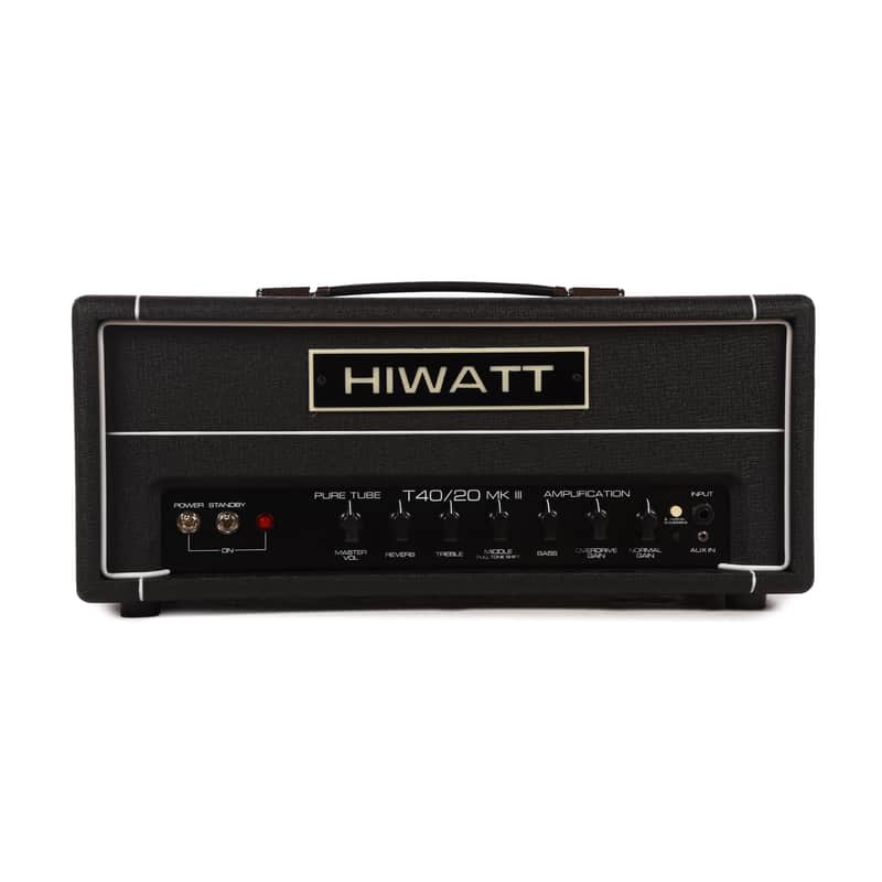 Hiwatt T40/20 2-Channel 40-Watt Guitar Amp Head image 1