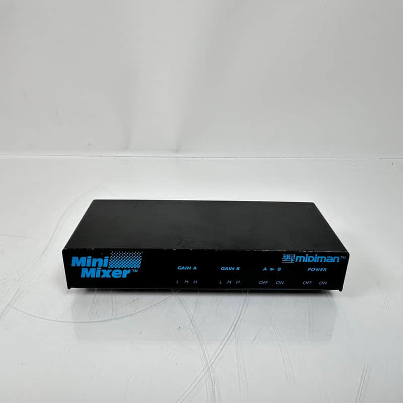 Midiman Minimixer 4 Channel Stereo or 8 Channel Mono Mini Mixer Preamplifier image 1