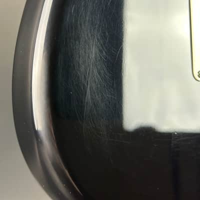 Used 2010 Fender Custom Shop 1960 Stratocaster NOS Black Matching Headstock w/case TSU24732 image 14