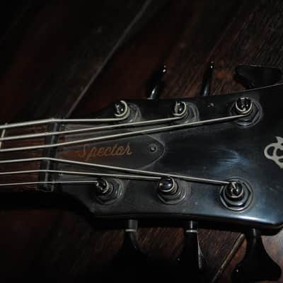 Spector Legend Classic 6-string Bass 2002 Black Quilt image 3
