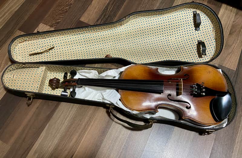 Old German violin 19th Century Stradivari style image 1