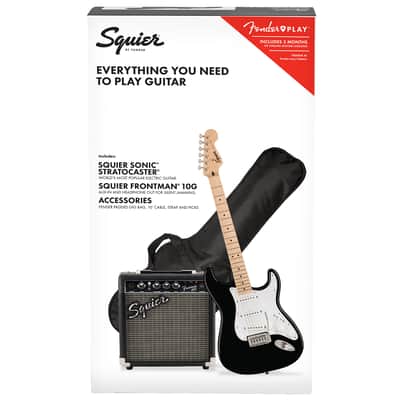 Squier Sonic Stratocaster Pack BK image 1