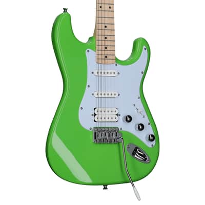 Kramer Focus VT-211S Electric Guitar, Neon Green image 3
