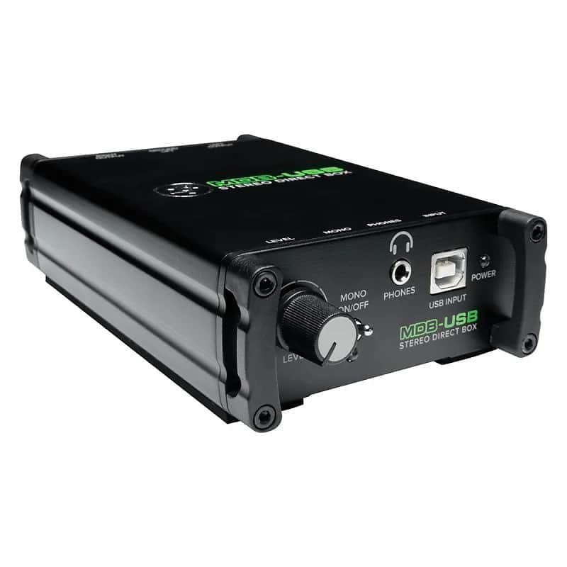 Mackie MDB-USB USB Stereo Direct Box image 1