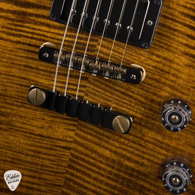 PRS Eddie's Guitars Wood Library McCarty 594 Singlecut Brazilian/Rosewood Neck - Black Gold Burst image 13
