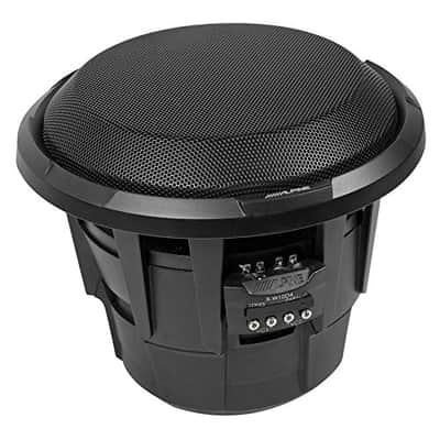 2 ALPINE X-W10D4 10" 900W RMS Subwoofers + Vented Sub Box Enclosure image 3