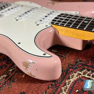 Fender Custom Shop '65 Relic Stratocaster 2020 Shell Pink image 5