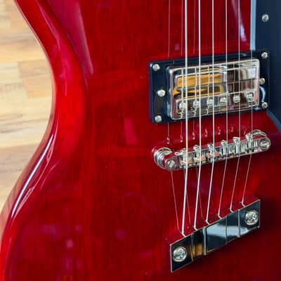 Guild Polara Deluxe Electric Guitar - Cherry Red image 4