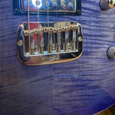 G&L Asat Tribute Deluxe Blueburst 2015 - Satin image 4