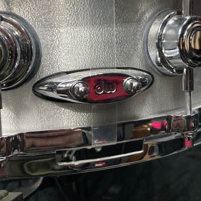 Tris Imboden's, Chicago, DW - Collector's 5x14" 3MM Aluminum Shell Snare Drum SIGNED! 2003 image 13