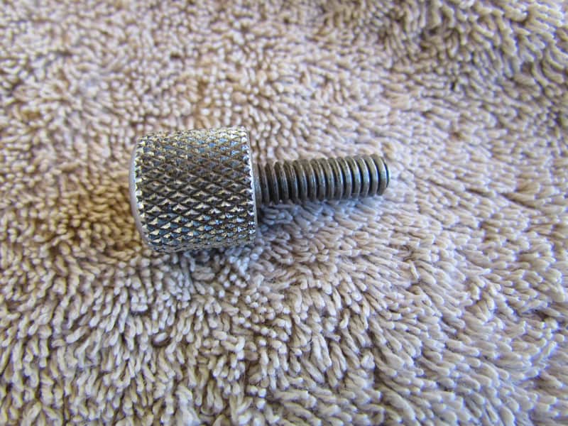 Fender Piggy Back Amp Knurled Knob 1960's Fender Tilt Back Amp Knob Secures Head To Cabinet image 1