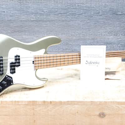 Sadowsky MetroExpress 21-Fret Hybrid P/J 5-String Solid Champagne Metallic w/Bag image 9