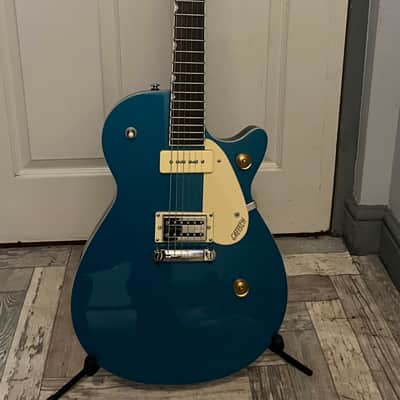 Gretsch G2215-P90 Streamliner Junior Jet Club 2022 - Present - Ocean Turquoise image 5