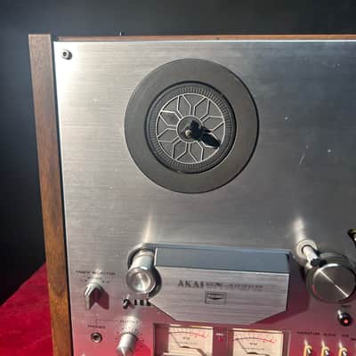 Akai GX-4000D 1/4" 4-Track 2-Channel Tape Recorder 1978 - 1985 - Silver image 3